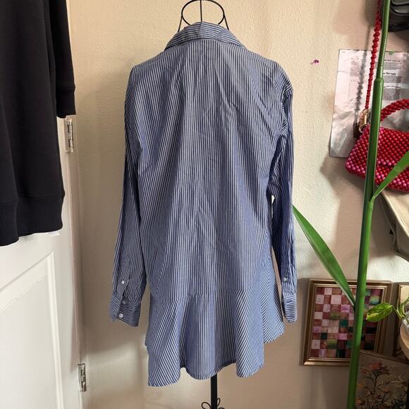 Veronica Beard Gilda Asymmetrical Shirt 6 - Picture 4 of 9